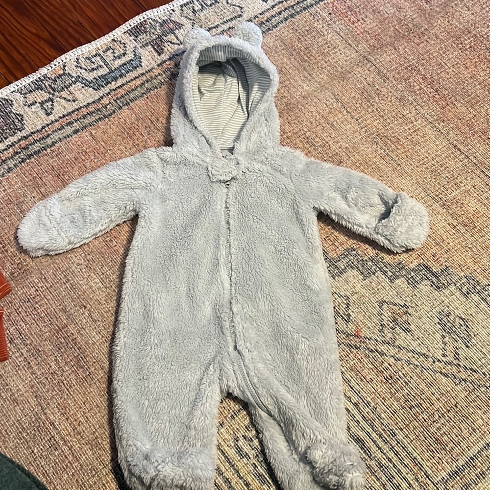 Fleece bear suit